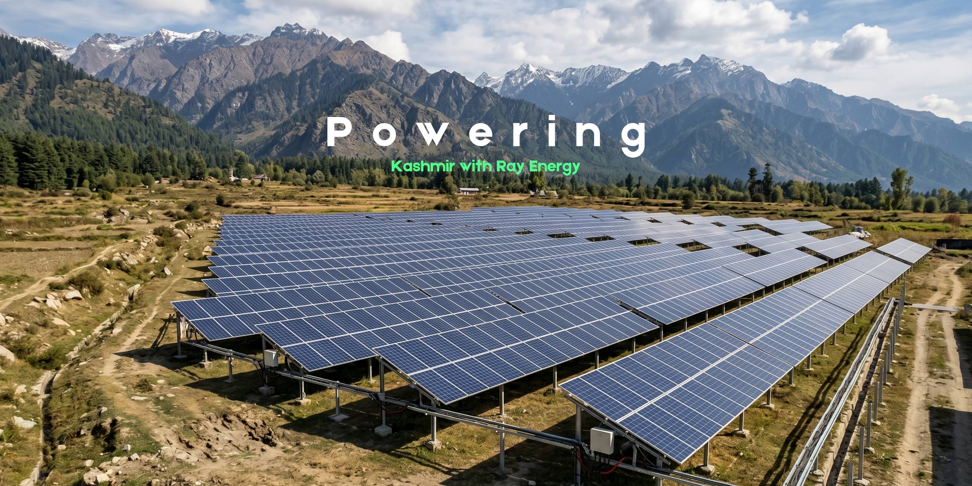 Solar Installation Kashmir